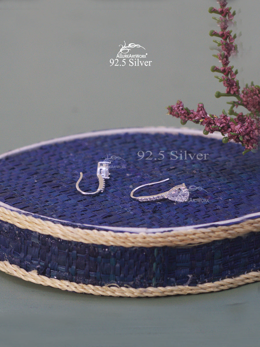 Aelina Silver Hooks